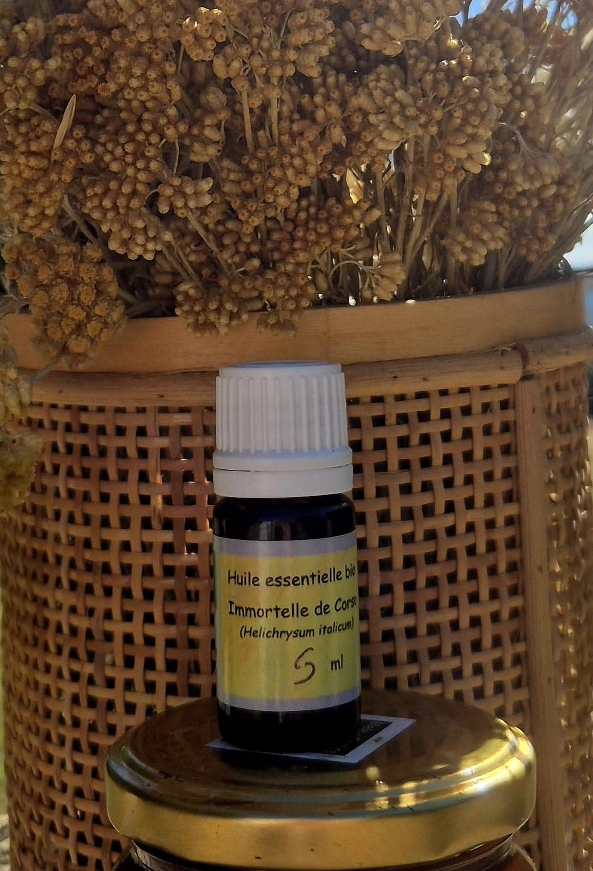 Huile essentielle d'immortelles, 5 ml